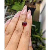 3.08 Ct. Rhodolite Garnet from Brazil Life Style