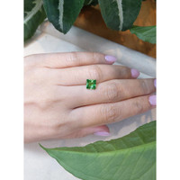 2.49 Ct. Tsavorite Garnet from Tanzania Life Style