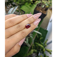 3.91 Ct. Rhodolite Garnet from Burma (Myanmar) Life Style