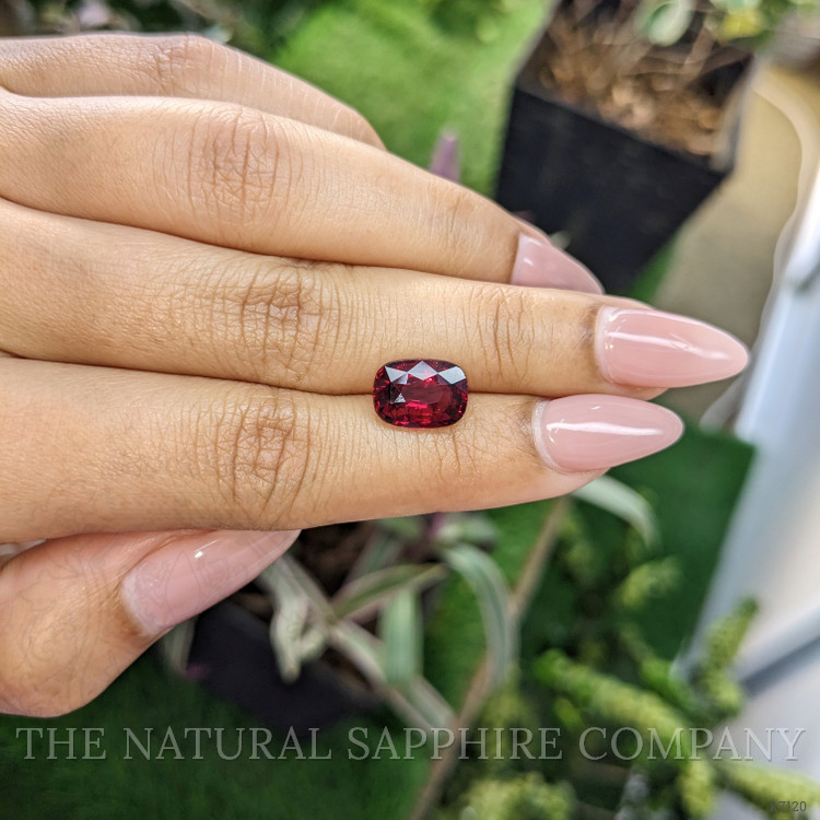3.91 Ct. Rhodolite Garnet from Burma (Myanmar)