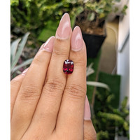 3.91 Ct. Rhodolite Garnet from Burma (Myanmar) Life Style