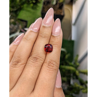 3.21 Ct. Rhodolite Garnet from Burma (Myanmar) Life Style