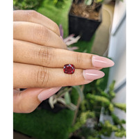 2.76 Ct. Rhodolite Garnet from Burma (Myanmar) Life Style