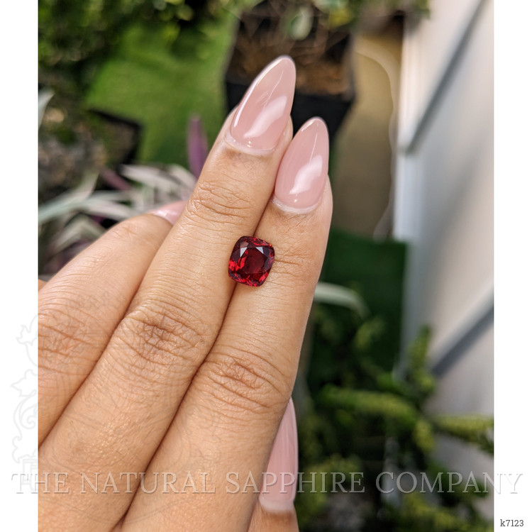2.76 Ct. Rhodolite Garnet from Burma (Myanmar)
