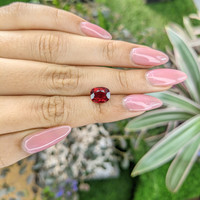 2.55 Ct. Rhodolite Garnet from Burma (Myanmar) Life Style