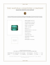 1.11 Ct. Tourmaline from Brazil Scan Report