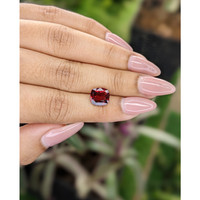 3.56 Ct. Rhodolite Garnet from Burma (Myanmar) Life Style