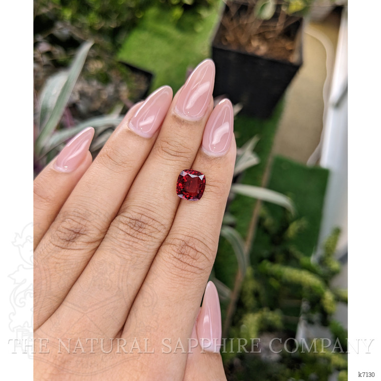 3.56 Ct. Rhodolite Garnet from Burma (Myanmar)