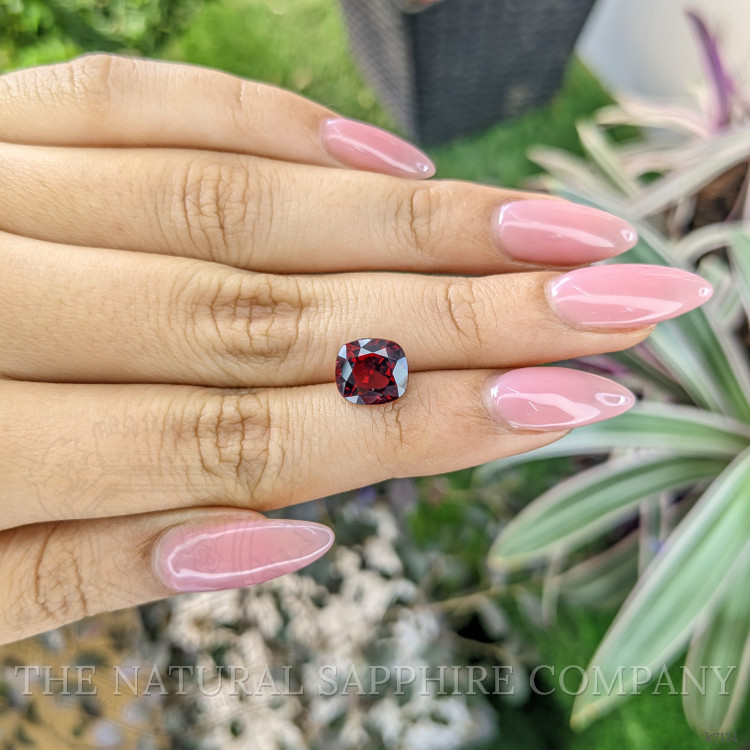 3.80 Ct. Rhodolite Garnet from Burma (Myanmar)