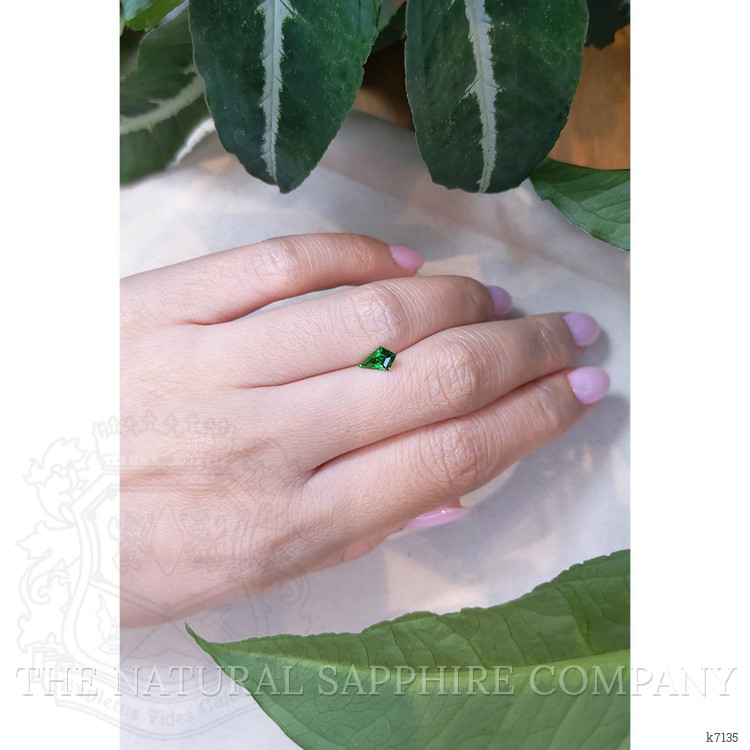 0.64 Ct. Tsavorite Garnet from Tanzania
