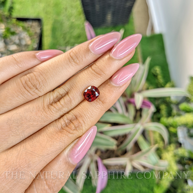 3.11 Ct. Rhodolite Garnet from Burma (Myanmar)