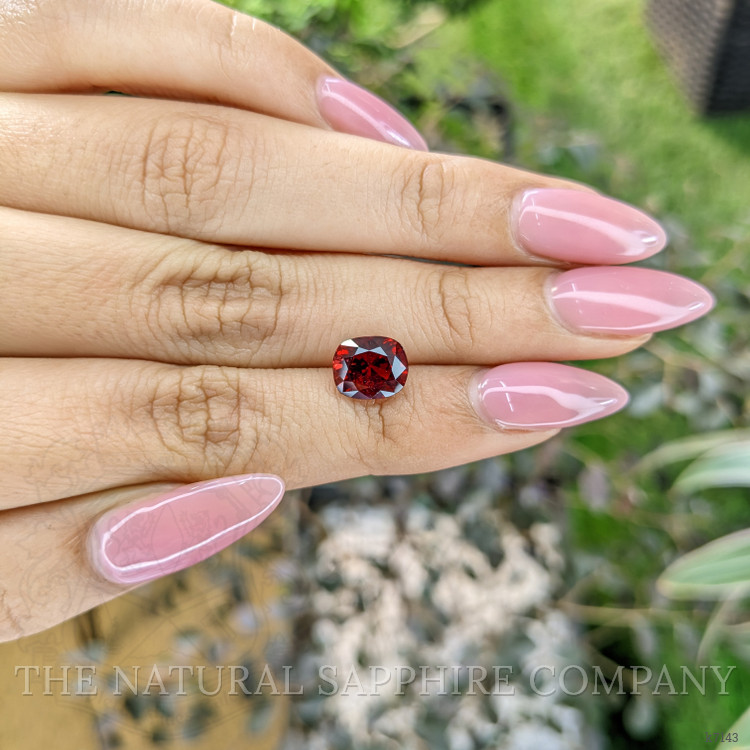 3.11 Ct. Rhodolite Garnet from Burma (Myanmar)