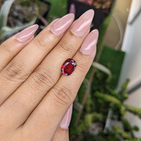 4.45 Ct. Rhodolite Garnet from Burma (Myanmar) Life Style