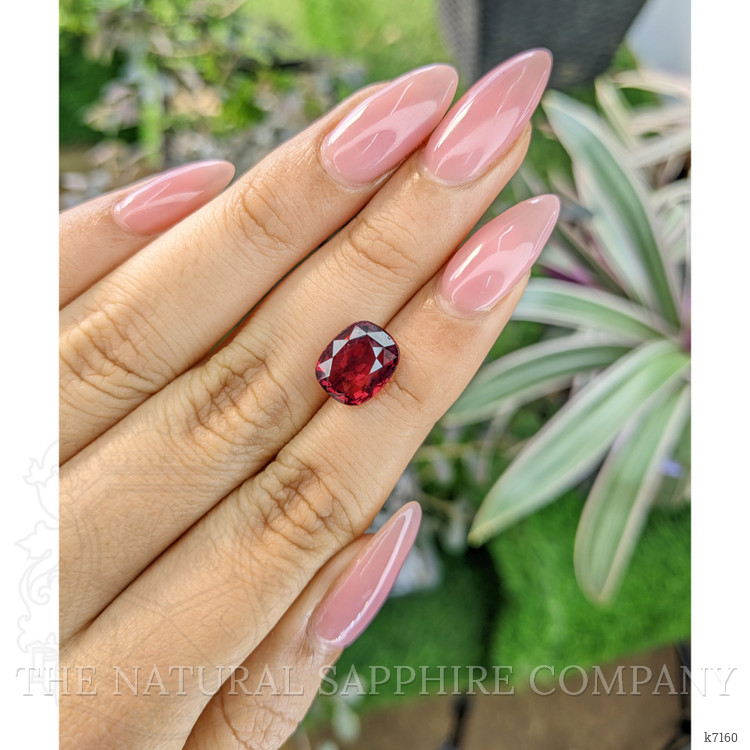 3.60 Ct. Rhodolite Garnet from Burma (Myanmar)