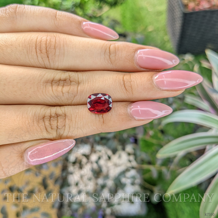 3.60 Ct. Rhodolite Garnet from Burma (Myanmar)