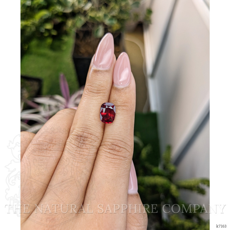 3.51 Ct. Rhodolite Garnet from Burma (Myanmar)
