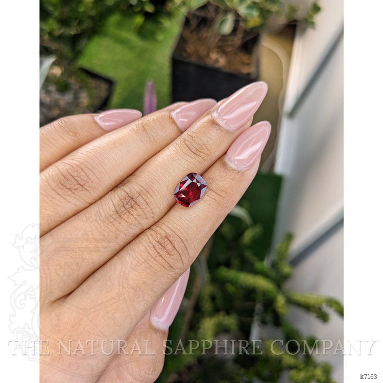 3.51 Ct. Rhodolite Garnet from Burma (Myanmar)