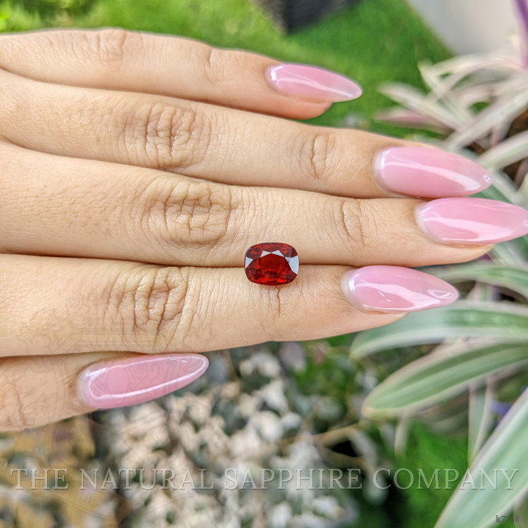 2.57 Ct. Rhodolite Garnet from Burma (Myanmar)