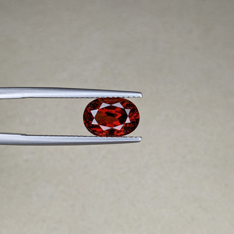 3.01 Ct. Rhodolite Garnet from Mozambique