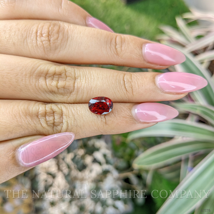 3.01 Ct. Rhodolite Garnet from Mozambique