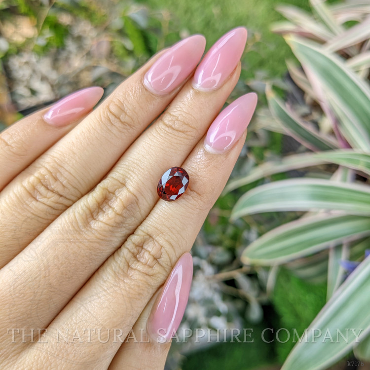 3.01 Ct. Rhodolite Garnet from Mozambique