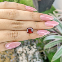 2.95 Ct. Rhodolite Garnet from Mozambique Life Style