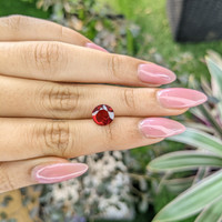 2.43 Ct. Rhodolite Garnet from Mozambique Life Style