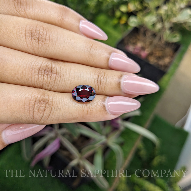 4.99 Ct. Rhodolite Garnet from Tanzania