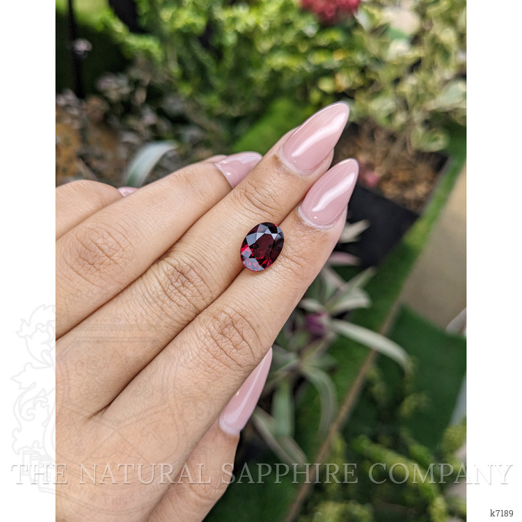 4.99 Ct. Rhodolite Garnet from Tanzania
