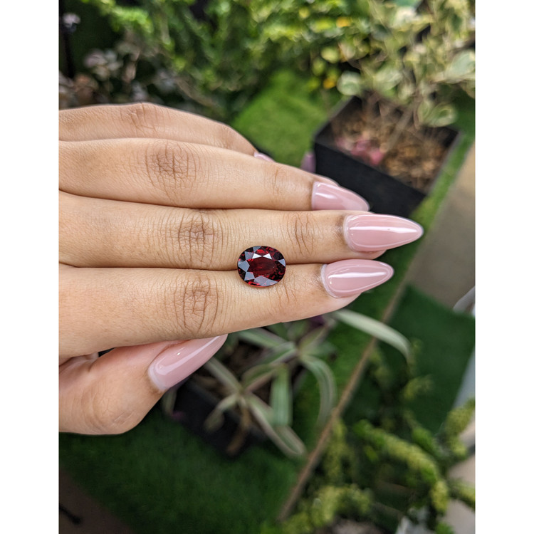 5.22 Ct. Rhodolite Garnet from Tanzania