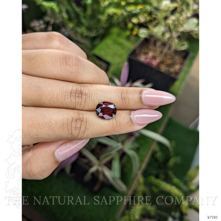 5.22 Ct. Rhodolite Garnet from Tanzania