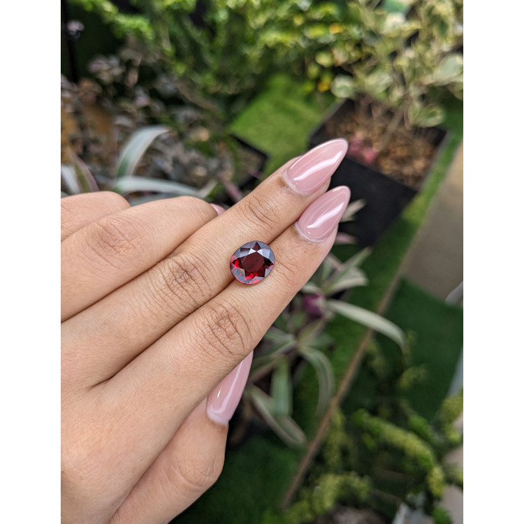 5.22 Ct. Rhodolite Garnet from Tanzania
