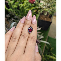 5.74 Ct. Rhodolite Garnet from Tanzania Life Style