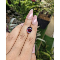 5.60 Ct. Rhodolite Garnet from Tanzania Life Style