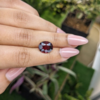 5.60 Ct. Rhodolite Garnet from Tanzania Life Style