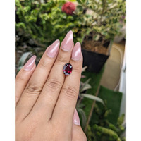 4.47 Ct. Rhodolite Garnet from Tanzania Life Style