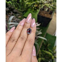 5.24 Ct. Rhodolite Garnet from Tanzania Life Style