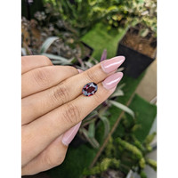 5.24 Ct. Rhodolite Garnet from Tanzania Life Style