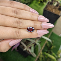 5.14 Ct. Rhodolite Garnet from Tanzania Life Style