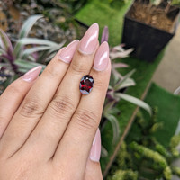 5.14 Ct. Rhodolite Garnet from Tanzania Life Style