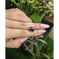 5.16 Ct. Rhodolite Garnet from Tanzania Life Style