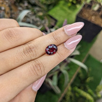 4.83 Ct. Rhodolite Garnet from Ceylon (Sri Lanka) Life Style
