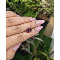 5.15 Ct. Rhodolite Garnet from Tanzania Life Style