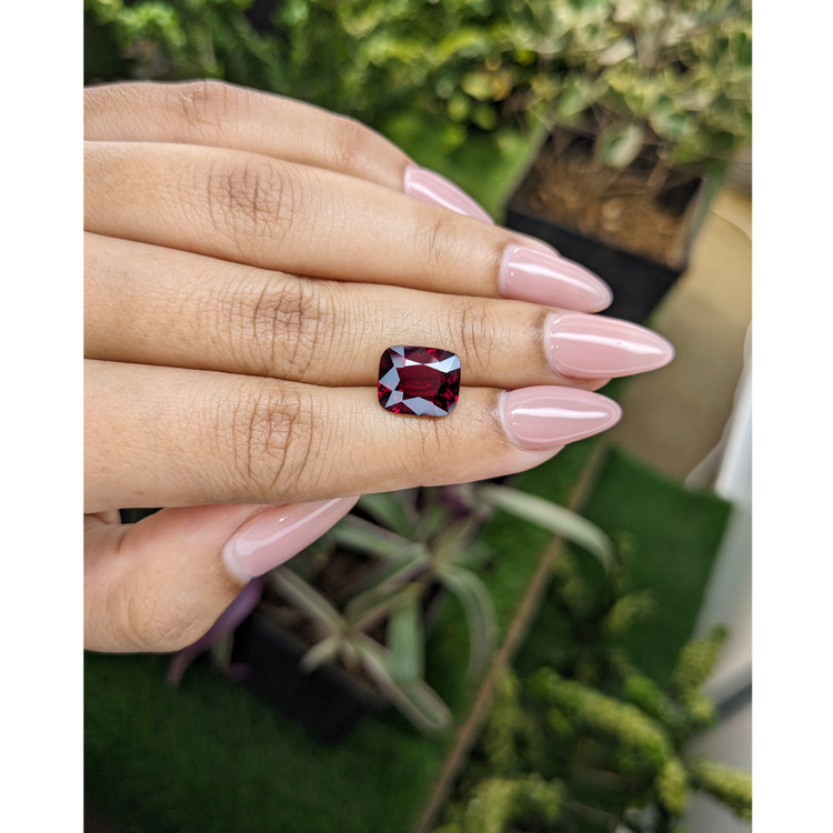 5.54 Ct. Rhodolite Garnet from Tanzania