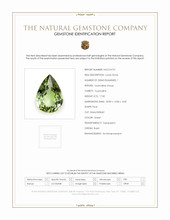 17.82 Ct. Tourmaline from Brazil Scan Report