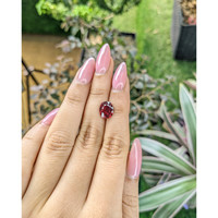 2.85 Ct. Rhodolite Garnet from Mozambique Life Style
