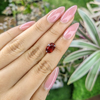 3.12 Ct. Rhodolite Garnet from Mozambique Life Style