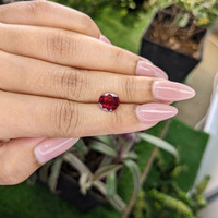 2.62 Ct. Rhodolite Garnet from Mozambique Life Style