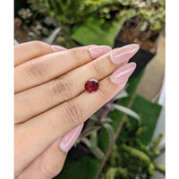 2.62 Ct. Rhodolite Garnet from Mozambique Life Style