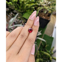 2.62 Ct. Rhodolite Garnet from Mozambique Life Style